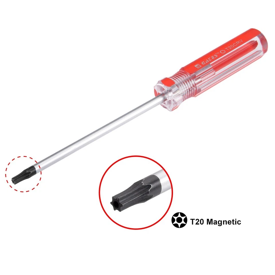 T20H TR20 Security Torx Screwdriver Tool Hole T20 TS20 for Motorcycles Bicycles - Image 1 of 1