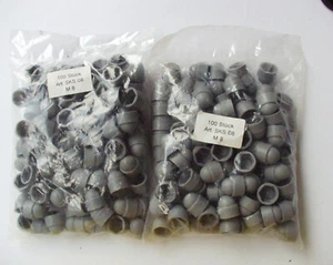 200 Schutz-Kappen für Sechskant-Schrauben M8 ,, SW 13 grau - Bild 1 von 3