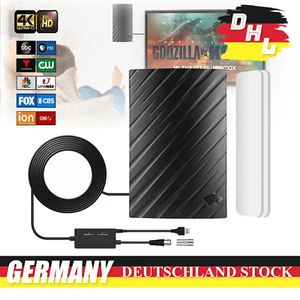 DVB-T2 DTMB Antenne Innen Außen 39DBI mit Intelligentem Signalverstärker 600+ KM - Bild 1 von 12