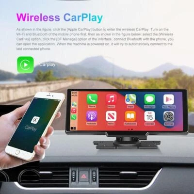 9.3" Built-in Carplay Car Stereo Radio GPS Bluetooth Player Dashboard Display - Изображение 1 из 4