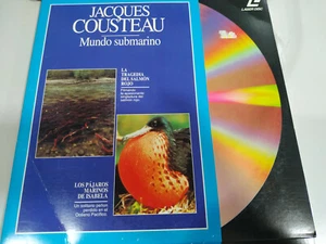 Jacques Cousteau Tragédie Saumon Rouge Oiseaux Marins Elizabeth Laserdisc Ld - - Afbeelding 1 van 7