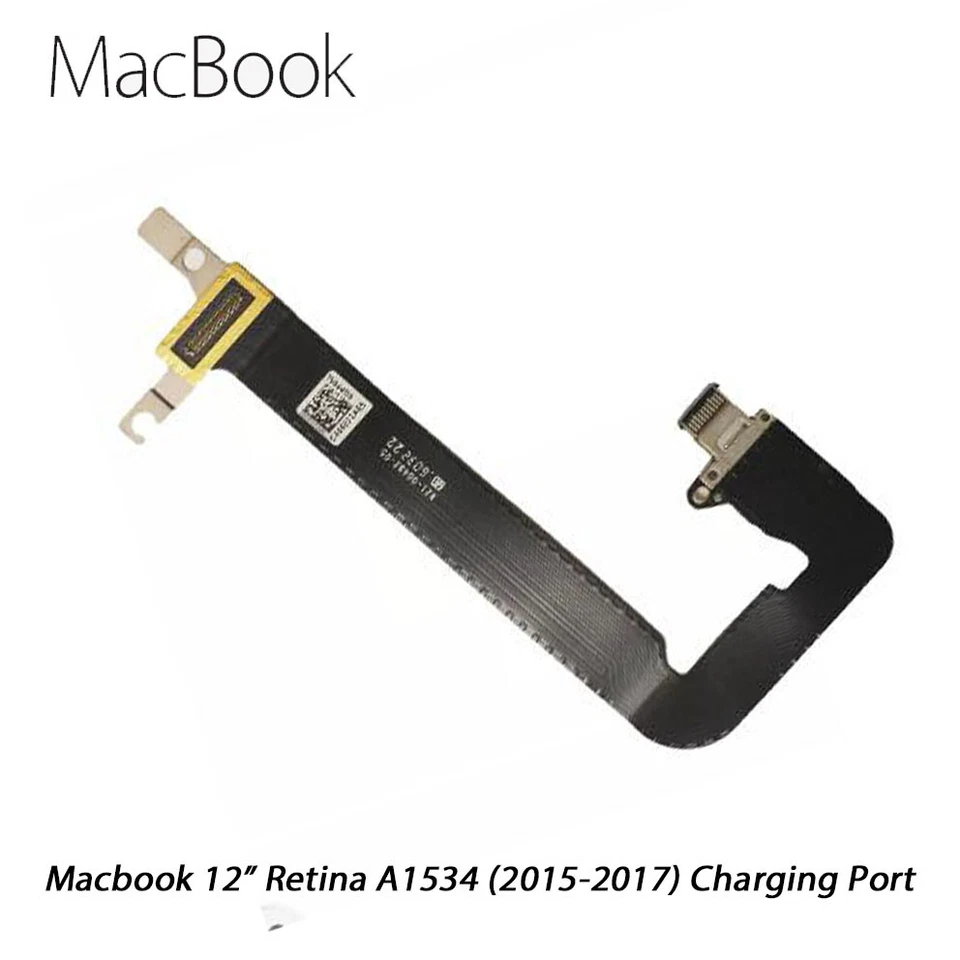 MacBook 12" A1534 Retina (Early 2016-2017) USB-C Charging Port Dock Assembly NEW - Image 1 of 1