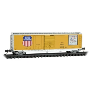 Micro-Trains N 03300611 Union Pacific UP 50' Double Door Boxcar Freight Car - Picture 1 of 1