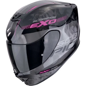 SCORPION Integralhelm EXO-391 AVA Schwarz Silber Rosa S 55/56 - Bild 1 von 2