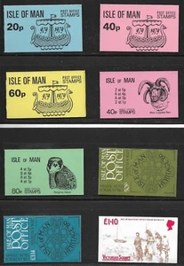 Cuaderno de marca GB Isla de Man MH 1 - 50 sin usar **, parte 1, SELECCIÓN (MHE - Imagen 1 de 28