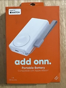 add onn. Portable Battery- Compatible With Apple Watch - Zdjęcie 1 z 4