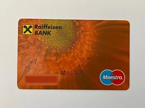 Raiffeisen Bank MasterCard Credit Card from Romania ~ Expired in 2007 - Picture 1 of 2