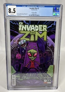 Oni Press Invader Zim #2 (Hot Topic Variant Cover) CHC Graded 8.5 - Picture 1 of 2