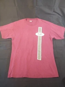 KORN LIFE IS PEACHY Maroon Red NU METAL t-shirt XL Vintage 90's Y2K Murina - Picture 1 of 9