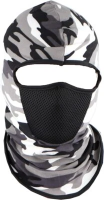 Motique Accessories Army Camouflage Print Balaclava Ninja Face Mask - Image 1 of 4