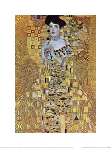 Gustav Klimt - Retrato de Block-Bauer - 30 x 40 cm Estampado de Bellas Artes - Imagen 1 de 1