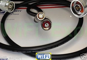 TIMES® 10' RP-TNC to N Male WiFi Cable Biquad USB Linksys Cisco WRT54G LMR400 US - Picture 1 of 7