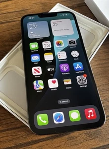 Apple iPhone 13 Pro Max 128Go Graphite Débloqué Tout Réseau 95%Autonomie de la Batterie - Photo 1/21
