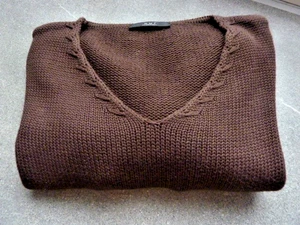 Qui Pullover Gr. M -Dunkelbraun- - Bild 1 von 4