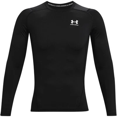 Under Armour HG Comp LS Mens Gents Baselayer Top Compression Armor Thermal Skins - Image 1 of 3