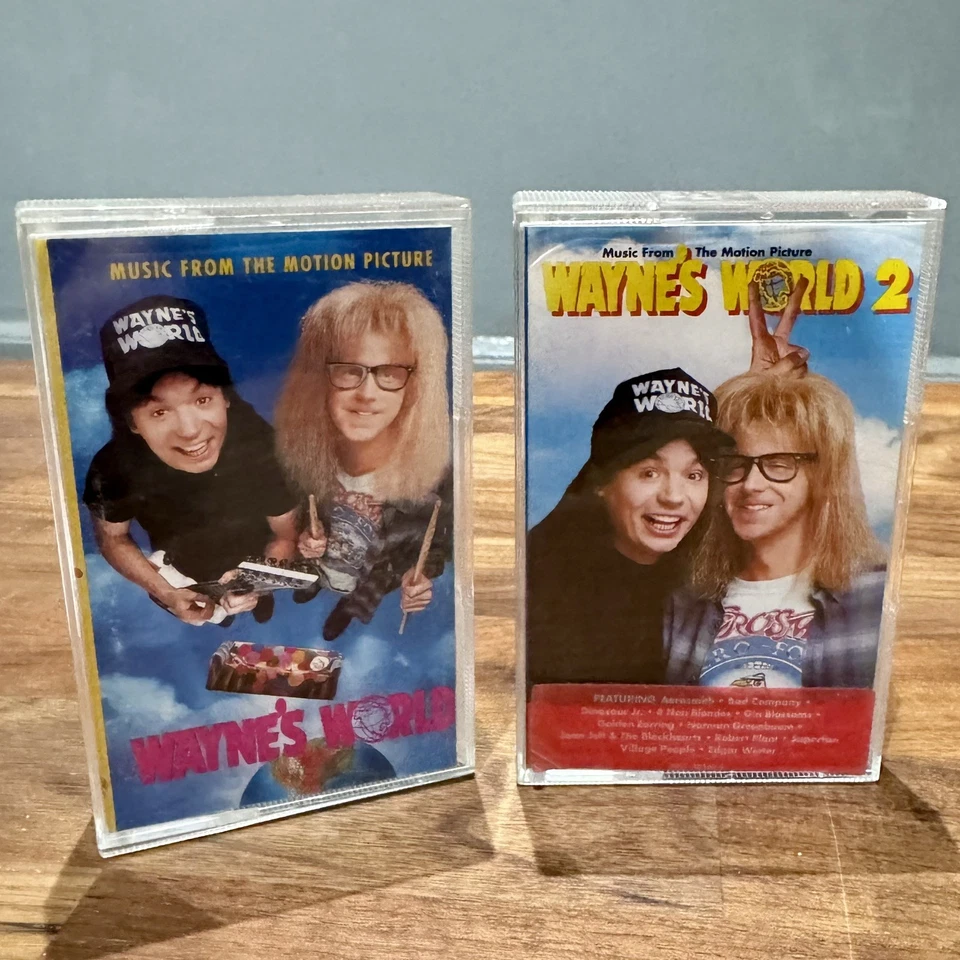 Wayne’s World Soundtrack (Both) Cassette Tape - Image 1 of 2