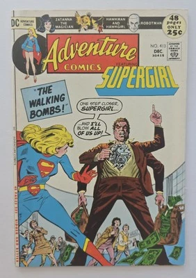 ADVENTURE COMICS FEATURING SUPERGIRL #413 COMIC BOOK (DC, 1971) BRONZE AGE - Image 1 of 4