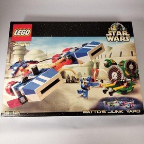 LEGO Star Wars Watto's Junkyard 7186 In 2001 New Retired P2