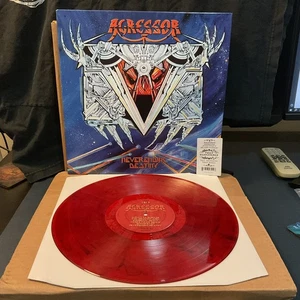 Aggressor Never ending Destiny Vinyl Rare OOP /200 Slayer Metallica Exodus Death - Picture 1 of 4