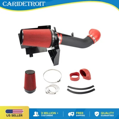 4" Cold Air Intake Kit w/Heat Shield For GMC Yukon 2000-2006 Sierra 2500 1999-04 - Image 1 of 4