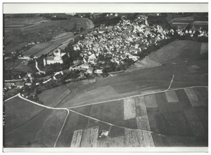 ZZ-2286/  Höchstadt  bei Dillingen Luftbild Foto 18 x 13 cm ca.1938 - Picture 1 of 2