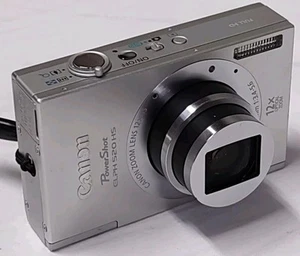 Canon PowerShot ELPH 520 HS / IXUS 500 HS 10.1MP Digital Camera - Silver - EUC - Picture 1 of 16