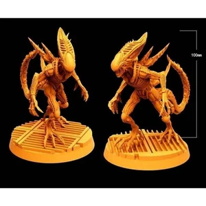 Kit Modelo Impresión 3D 100mm Guerrero Alien Sin Pintar - Imagen 1 de 1
