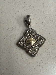 ESPO Enhancer Pendant 925 Sterling Silver 14K - Picture 1 of 3