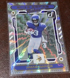 2023 Panini Donruss The Elite Series Rookies Jordan Addison #10 RC Vikings - Picture 1 of 3