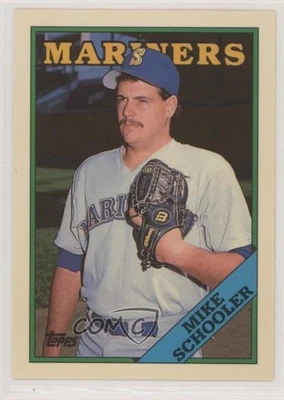 1988 Topps Traded Box Set Collector's Edition (Tiffany) Mike Schooler #105T - Image 1 of 2