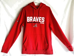 Atlanta Braves Red Pullover Hoodie Long Sleeve Levelware Size L/G - Picture 1 of 8