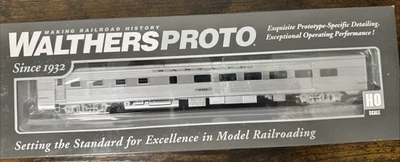 Walthers PROTO HO #920-9649 85’ P-S 36 Seat Diner Santa Fe #601 Super Chief CC - Image 1 of 4