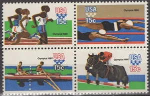 SC# 1791-94 - 1979 15¢ 22nd Summer Olympic Games - Plate Block of 12 - Bild 1 von 1