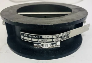 CRANE CHEMPHARMA DUO CHEK NO. G12HMP CONTROL CHECK VALVE 4IN 200PSI - Picture 1 of 16
