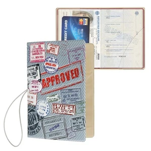 Reisepass Schutzhülle Hülle Reisepasshülle Passhülle Ausweis Etui Kunststoff - Bild 1 von 7