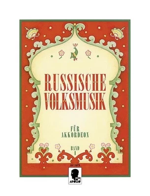 Russische Volksmusik Vol. 1 accordion Apollo-Verlag Paul Lincke GmbH Saddle-wire - Image 1 of 3