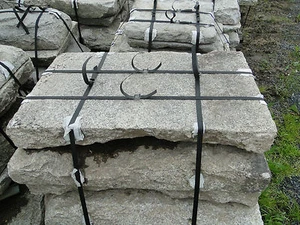 Alte Gredplatten, Granitplatten, Bodenplatten, Naturstein, antiker Granit - Bild 1 von 1