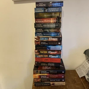 Simon Scarrow Buchpaket x 18 Taschenbuch & Hardcover Konvolut Römische Geschichte SHD - Bild 1 von 4