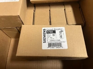 QN2175R SIEMENS 2 POLOS 175 AMP 240V DISYUNTOR NUEVO en caja - Imagen 1 de 2