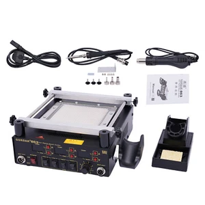 600W Soldering Preheat Hot Air Machine BGA Repair Rework Station 3 IN 1 Machine - Picture 1 of 22
