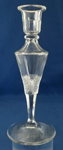 Moser Crystal Candlestick In The Royal Pattern Made In Czechoslovakia Have Three - Picture 1 of 5