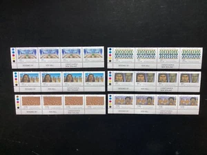 NZ 1990 Heritage - El conjunto maorí bloques de impresión de semáforo de 4 mnh (A309) - Imagen 1 de 2