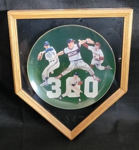 1986 HACKETT AMERICAN TOM SEAVER SIGNED AUTO 300 WINS PLATE 37/3000 HOF - Picture 1 of 2