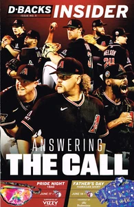 2023 Diamondbacks Dbacks Insider Program Magazine Issue #5 Chafin & Bullpen - Picture 1 of 1