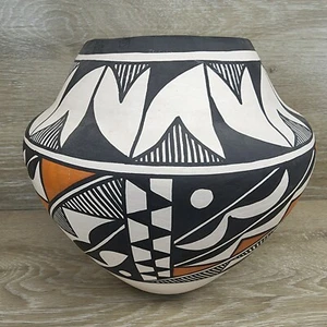 Indianer Keramik Acoma Pueblo groß Vintage polychrom Olla - Bild 1 von 10