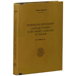 W A Smalley / Phonemes and Orthography Language Planning in Ten Minority 1st ed - Imagen 1 de 1