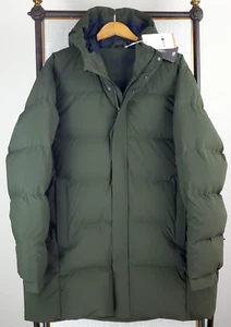 NN07 NEW $875 Mens Size 2XL 700 Duck Down Waterproof Hooded Jacket Coat Green - Picture 1 of 22