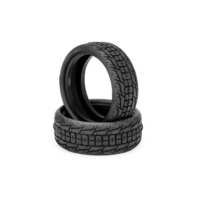 Jconcepts Swiper LP Tires (2pc) Aqua A2 Compound for 2.2 Front 2wd Buggy 405503 - Image 1 of 2