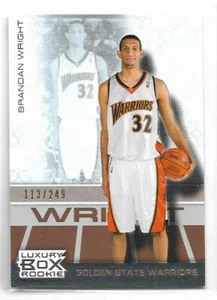 Brandan Wright 2008 caja de lujo #d 113/249 radiocontrol golden state warriors - Imagen 1 de 1