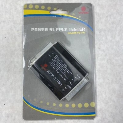 Coolmax PS-101 20 Pin Power Supply Tester - Image 1 of 4